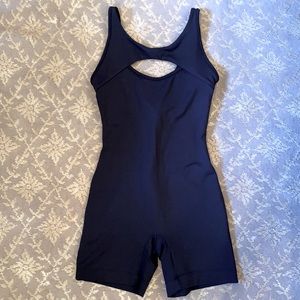 Body Up Fitness Black Stretch Activewear Bodysuit